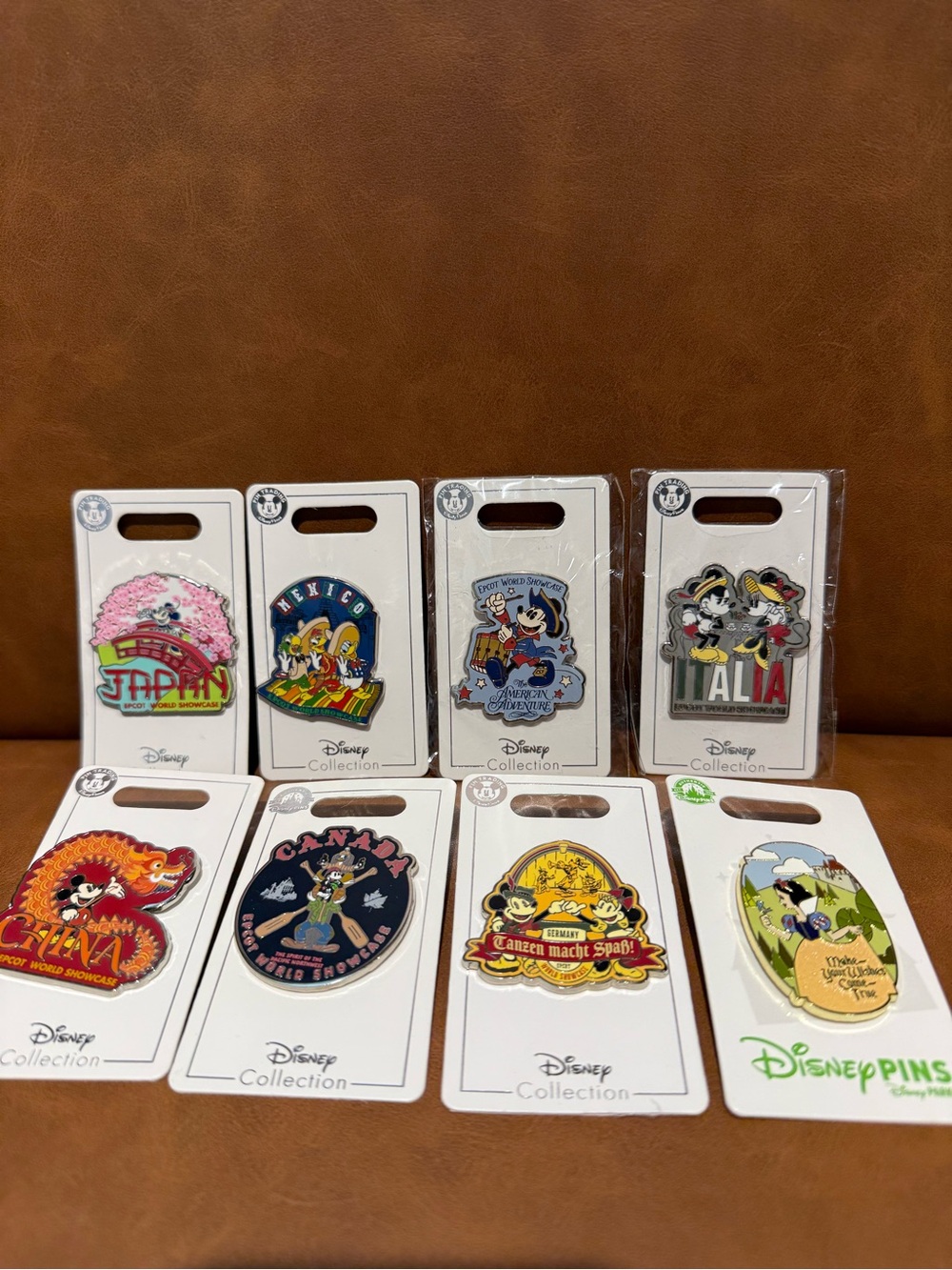 2021/2022 Disney EPCOT World Showcase & Germany Snow White Pin Lot